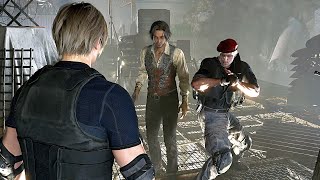 What Happens if You SKIP The First Krauser Battle  Resident Evil 4 Remake [upl. by Annanhoj]