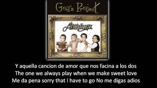 Aventura  Our Song lyric  letra [upl. by Onibag]