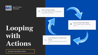 Looping with Actions DoWhile amp For Loops in AppSheet  BUILD VIDEO [upl. by Amikehs]