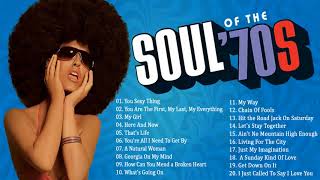 The 100 Greatest Soul Songs of the 70s  Unforgettable Soul Music Full Playlist [upl. by Eiddal216]