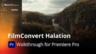 FilmConvert Nitrate Halation Premiere Pro Tutorial [upl. by Enyrhtak]