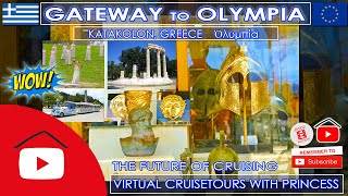 Katakolon Greece Mediterranean Sea Cruise Tour The Gateway to OLYMPIA [upl. by Giuditta74]