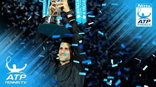 Djokovic vs Federer ATP Finals 2012 Final Highlights [upl. by Iggep]