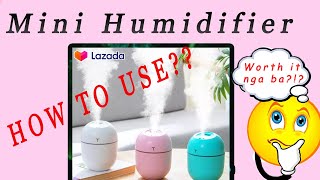 How to use Humidifier [upl. by Ettezzil369]