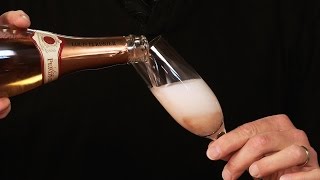 Opening and Pouring Sparkling Wine 101 [upl. by Jepson]