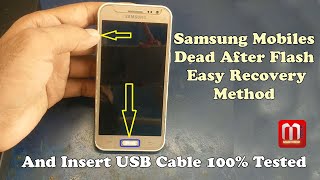 Samsung Dead After Flash Dead Boot Repair Ufi Box  Galaxy J2 Dead Solution [upl. by Eikcor]