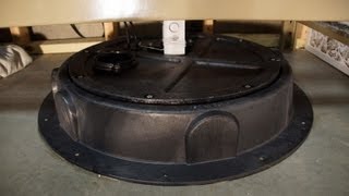 DIY Radon Fan amp Sump Cover Mitigation Install [upl. by Crispen]