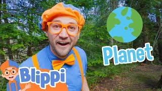 Learning About The Planet With Blippi  Educational Videos For Kids [upl. by Loram717]