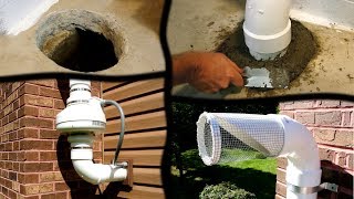 Subslab Radon System pocket83s DIY mitigation [upl. by Jannery640]