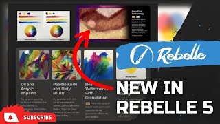 New Features in Rebelle 5 [upl. by Avonasac]