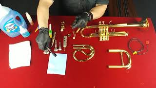 Basic Instrument Cleaning amp Maintenance  Brass [upl. by Hildie]