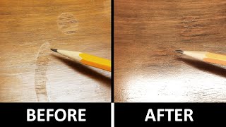 Lacquer Finish Repair on Wood Furniture  How To from Fixing Furniture [upl. by Aneert]