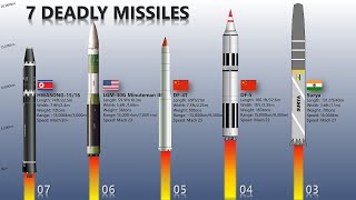 The 7 Missiles That Can Hit Any Powerful Nation [upl. by Jeffries]