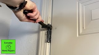 How To Fix A Sticky Exterior Door  3 Easy Fixes [upl. by Letsirc]