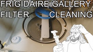 How to Clean Frigidaire Dishwasher Filter  Gallery [upl. by Dimmick]