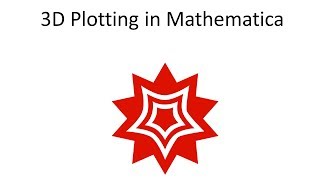 3D Plotting in Mathematica [upl. by Wurst]