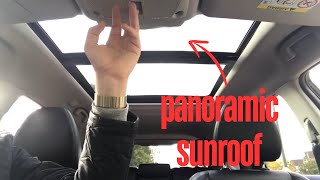 How it worksPanoramic Sunroof [upl. by Ettesoj]