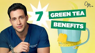 7 Health Benefits of Green Tea amp How to Drink it  Doctor Mike [upl. by Maxia92]