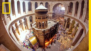 Experience the Tomb of Christ Like Never Before  National Geographic [upl. by Gerard]