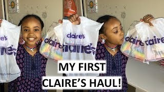 Claires Haul  Birthday Shopping Spree [upl. by Leval]