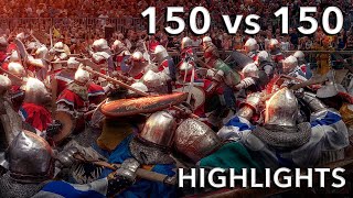 150 vs 150 MASS BATTLE HIGHLIGHTS [upl. by Wally]