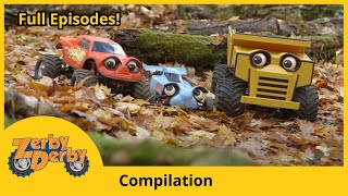 Zerby Derby 🚤 UPSTREAM 🌳 STUMPED  Full Episodes  Kids Cars [upl. by Peih]