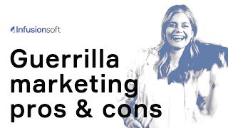 Guerrilla marketing pros and cons [upl. by Enileuqkcaj]