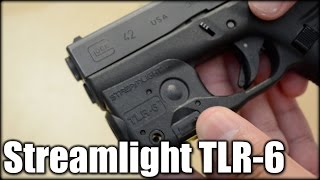 Streamlight TLR6 Light amp Laser Glock 42 amp 43 [upl. by Wesle390]