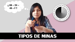 Portaminas y TIPOS DE MINAS trazosdeensueño [upl. by Tebzil]