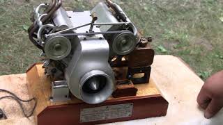 INCREDIBLE HOMEMADE V4 ENGINE from scratch [upl. by Aicak570]