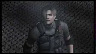 Resident Evil 4 Leon vs Krauser knife fight HD [upl. by Chadwick]