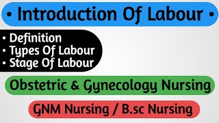 Labour  Types Of Labour [upl. by Akital]