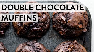 Double Chocolate Muffins  Sallys Baking Recipes [upl. by Niffirg]