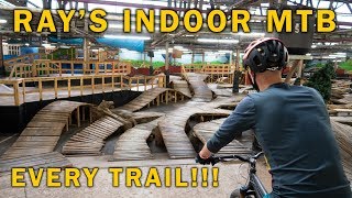 Full Tour of Rays Indoor MTB Park Cleveland Ohio [upl. by Soll]