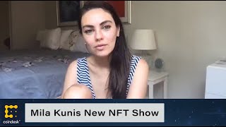 Mila Kunis on Launching Stoner Cats A New Animated NFT Show [upl. by Sabelle379]