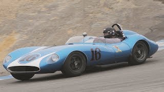 19551961 Sports Racing Over 2000CC Cars  2017 Rolex Monterey Motorsport Reunion [upl. by Landel]