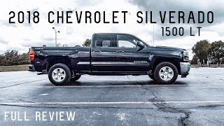 2018 Chevy Silverado 1500 LT  Full Review amp Test Drive [upl. by Muna]