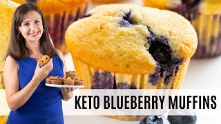 THE BEST KETO MUFFINS Quick Easy And Moist [upl. by Ternan449]