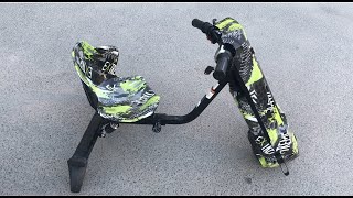 Testing an electric drifting scooter  All In One electricscooter [upl. by Berard56]