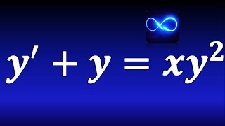 65 Ecuación diferencial de Bernoulli EJERCICIO RESUELTO [upl. by Ahsekat]