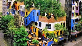 Hundertwasser House  The most beautiful buildings in Austria [upl. by Can]