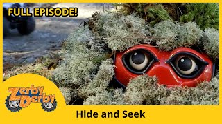 Zerby Derby  HIDE AND SEEK  Zerby Derby Full Episodes Season 1  Kids Cars [upl. by Lanahtan]