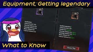 Equipment and how to work towards Legendary  Conquerors Blade New Player Guide [upl. by Dunkin]