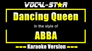 Dancing Queen Karaoke  ABBA Karaoke Version [upl. by Trueblood]