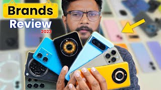 All Smartphone Brands Review in India  2023 Reality [upl. by Nickolas]