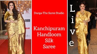 Exclusive ⭐ Kanjivaram Saree Collections  ☎️ 91 84206 79653 [upl. by Ecenahs]