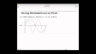 Plotting functions with Mathematica [upl. by Volding]