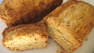 STREUSEL BANANA LOAF  How to make BANANA BREAD Recipe [upl. by Ephrayim997]