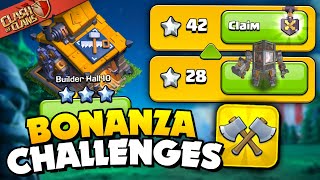 Easily 3 Star the Bonanza Challenges Clash of Clans [upl. by Arocahs]