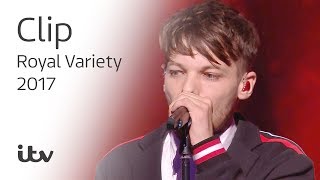 The Royal Variety Performance 2017  Louis Tomlinson Performs Miss You  ITV [upl. by Beekman956]